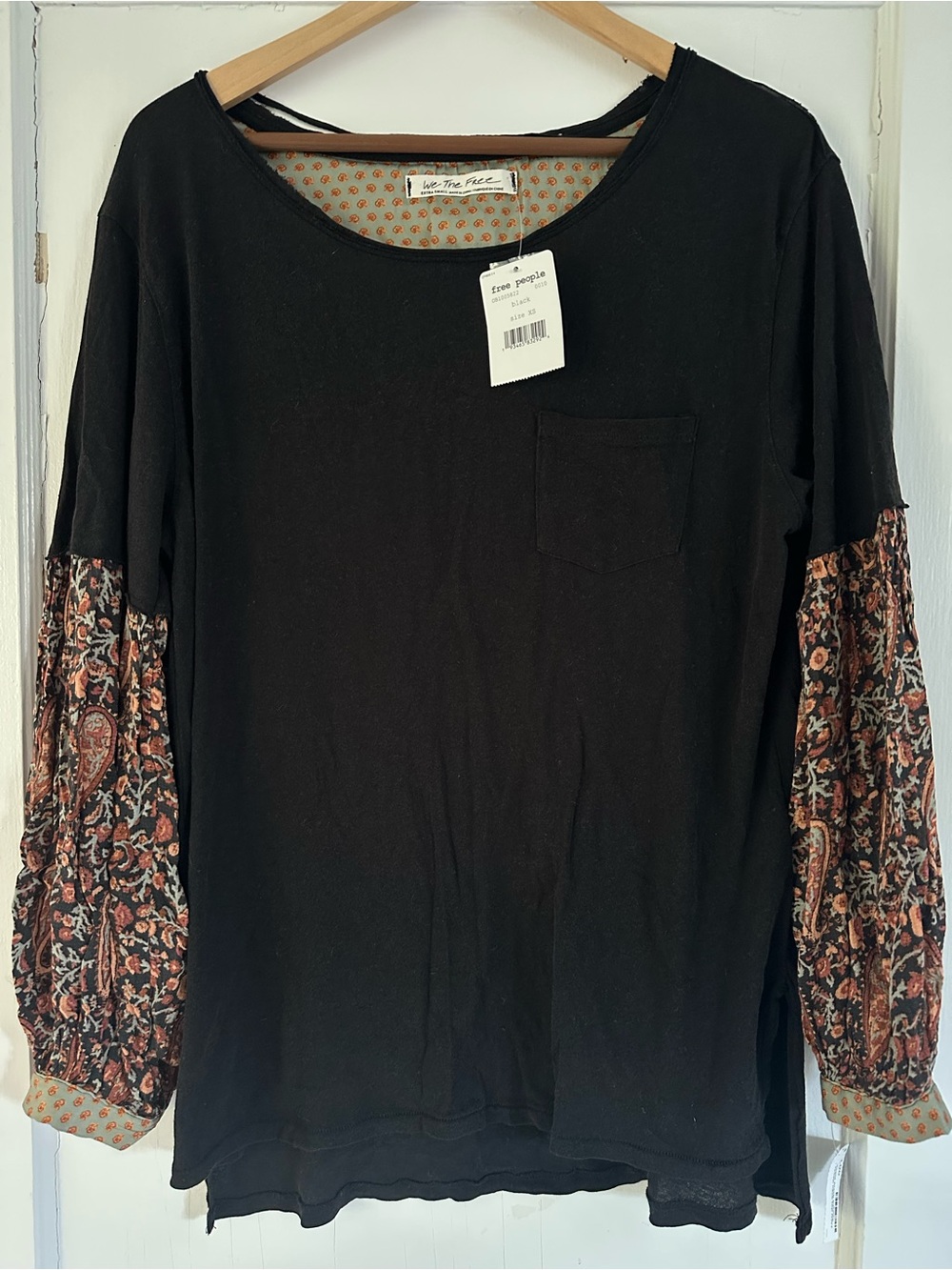 Free People Oversized Jade Top